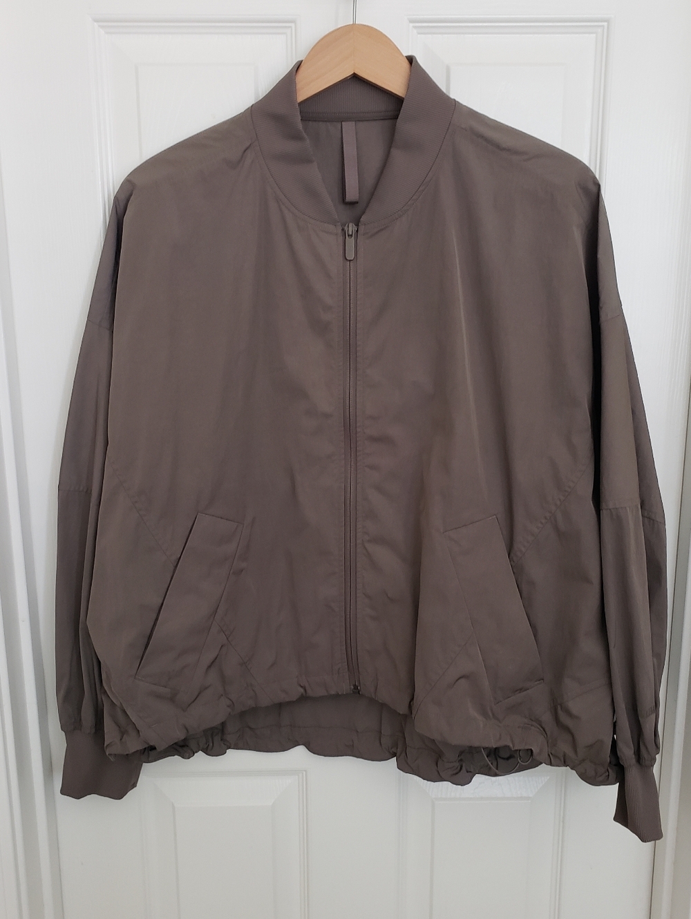Lululemon Hem-Cinch Bomber jacket
